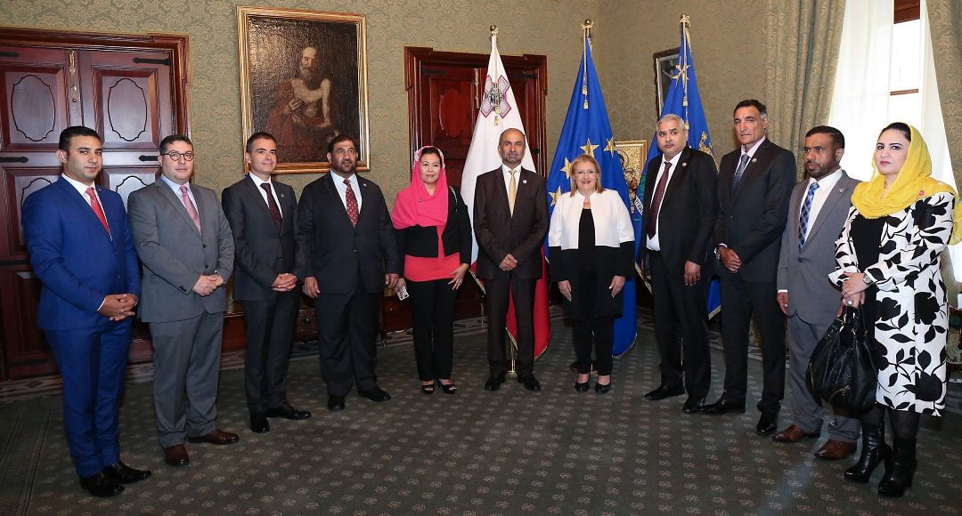 The President of Malta received representatives of the Global Council ...