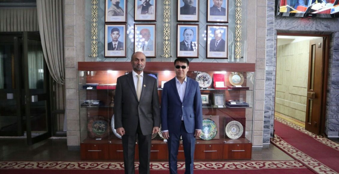 MP Dastan Bekeshev receives GCTP delegation
