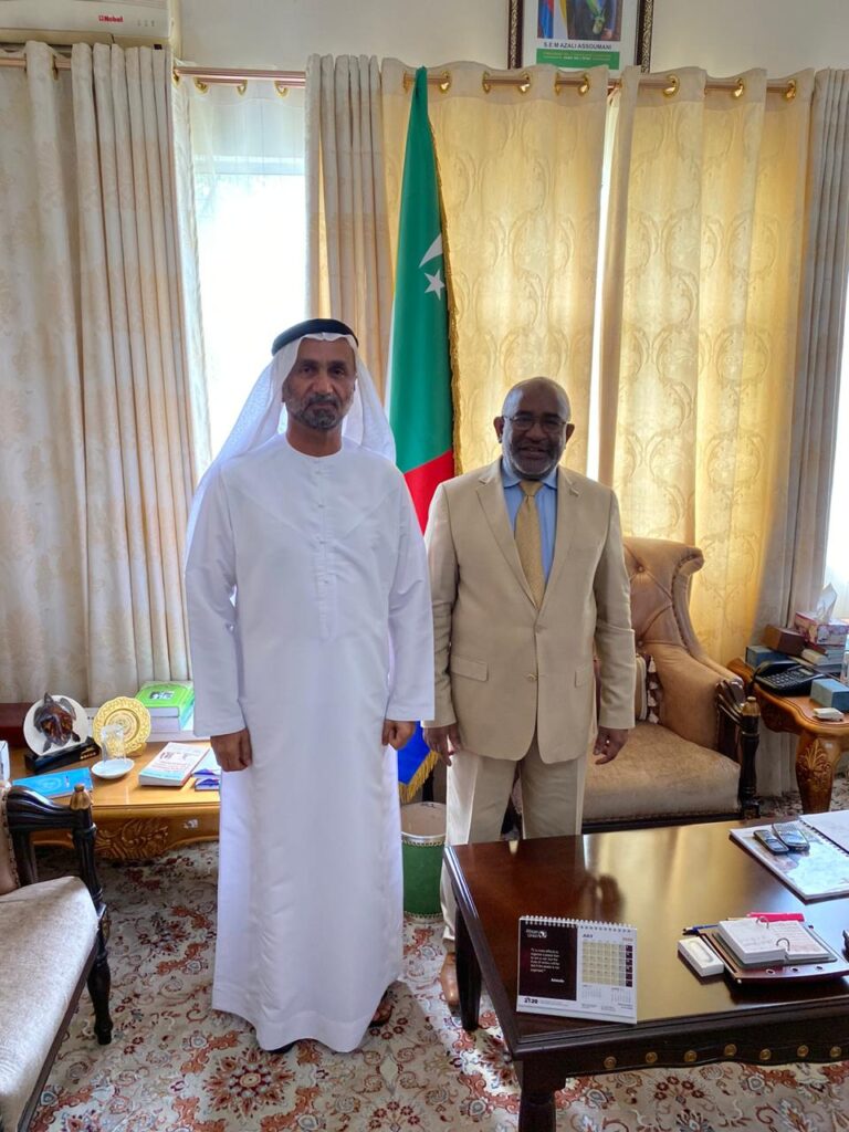 President of the Republic of the United Comoro Islands receives GCTP President